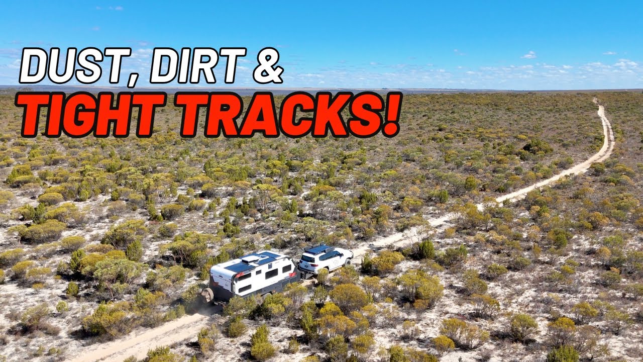 Now our BIG LAP adventure REALLY BEGINS  || a DUSTY shortcut out of WA (Hyden to Norseman)