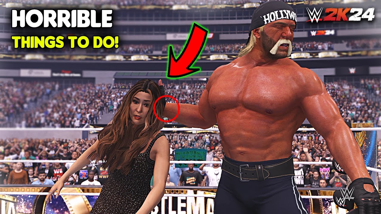 17 Horrible Things You Can Do in WWE 2K24
