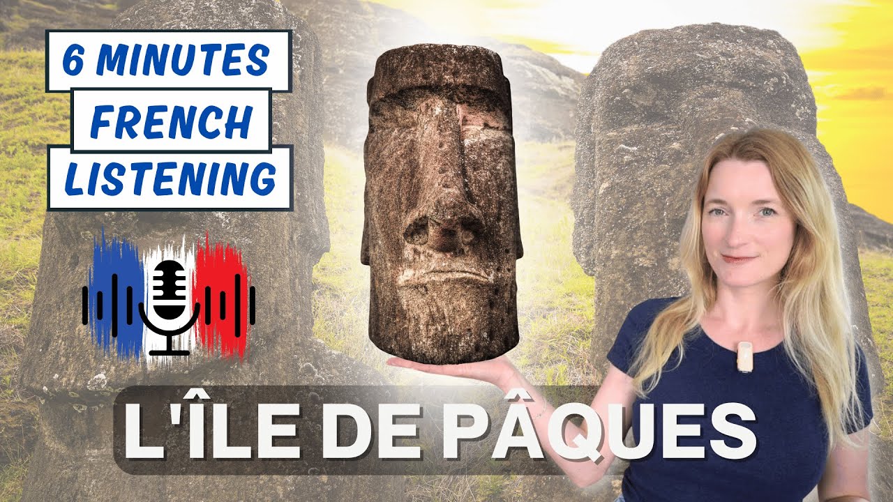 Les géants de l'Île de Pâques 🗿 - Slow French for B1 B2 French Learners