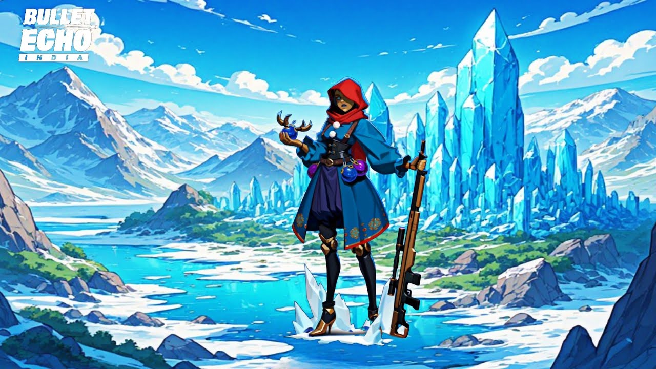 SNOW MAIDEN BLIZZARD SKIN AND DIVINE GAMEPLAY IN BULLET ECHO INDIA