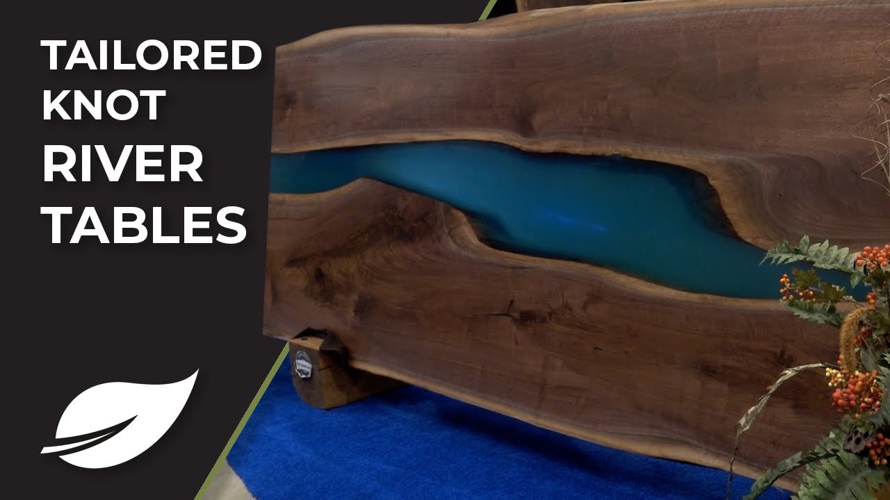 EcoPoxy & Tailored Knot River Tables