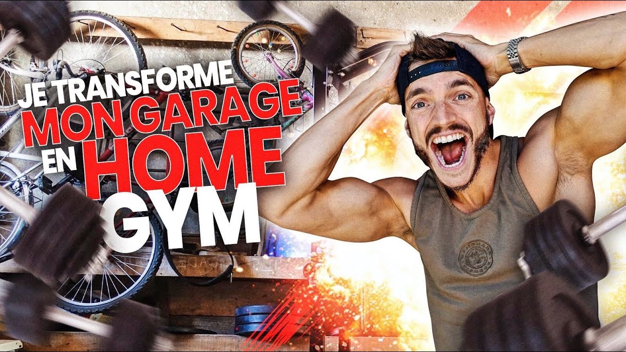 JE TRANSFORME MON GARAGE EN HOME GYM 💪🏼😍