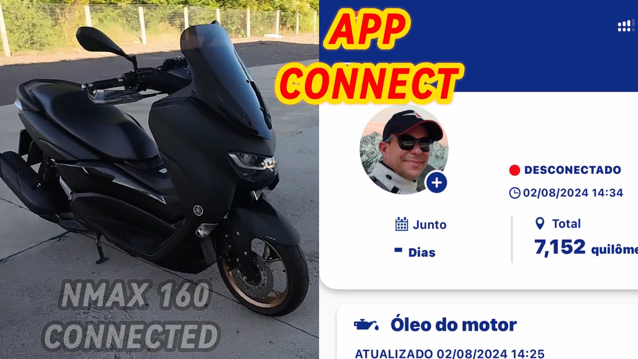 NMAX 160 CONNECTED: EXPLORANDO O APP YAMAHA Y-CONNECT DE FORMA SIMPLES E EFICAZ!