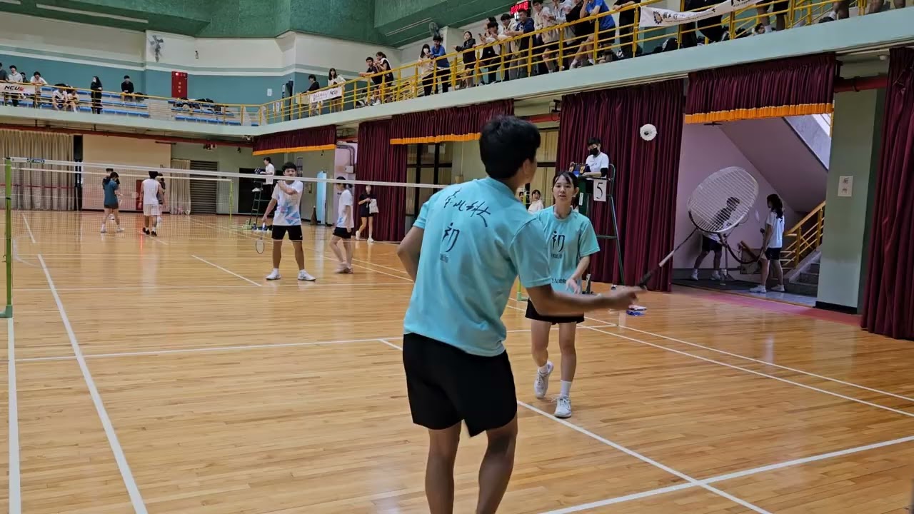 2026彰師大盃 乙組混雙預賽 球都給你打 蔡承達林曦 vs 台北科大 楊謙君何彥腧