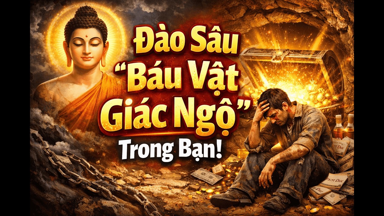 Lời Phật Cho Người Kiệt Sức Khi Nợ Nần & Bệnh Tật Bủa Vây, Hãy Khai Quật Báu Vật Đang Ngủ Quên