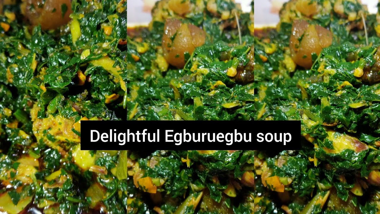 Vegetable Soup  with ugu /Egburegbu soup/Igbo vegetable soup #vegetablesoup #nigeriafood #cheflife