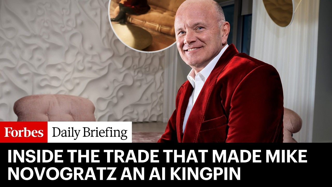 Inside The Trade That Made Mike Novogratz An AI Kingpin—And Could Net Him $20 Billion
