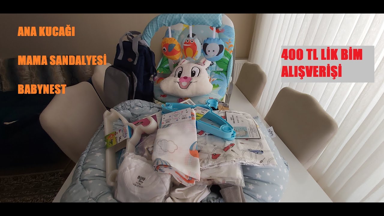 9 Ekim 2020 400 TL BİM Alışverişim | Ana Kucağı , Mama Sandalyesi , Babynest ve Daha Fazlası