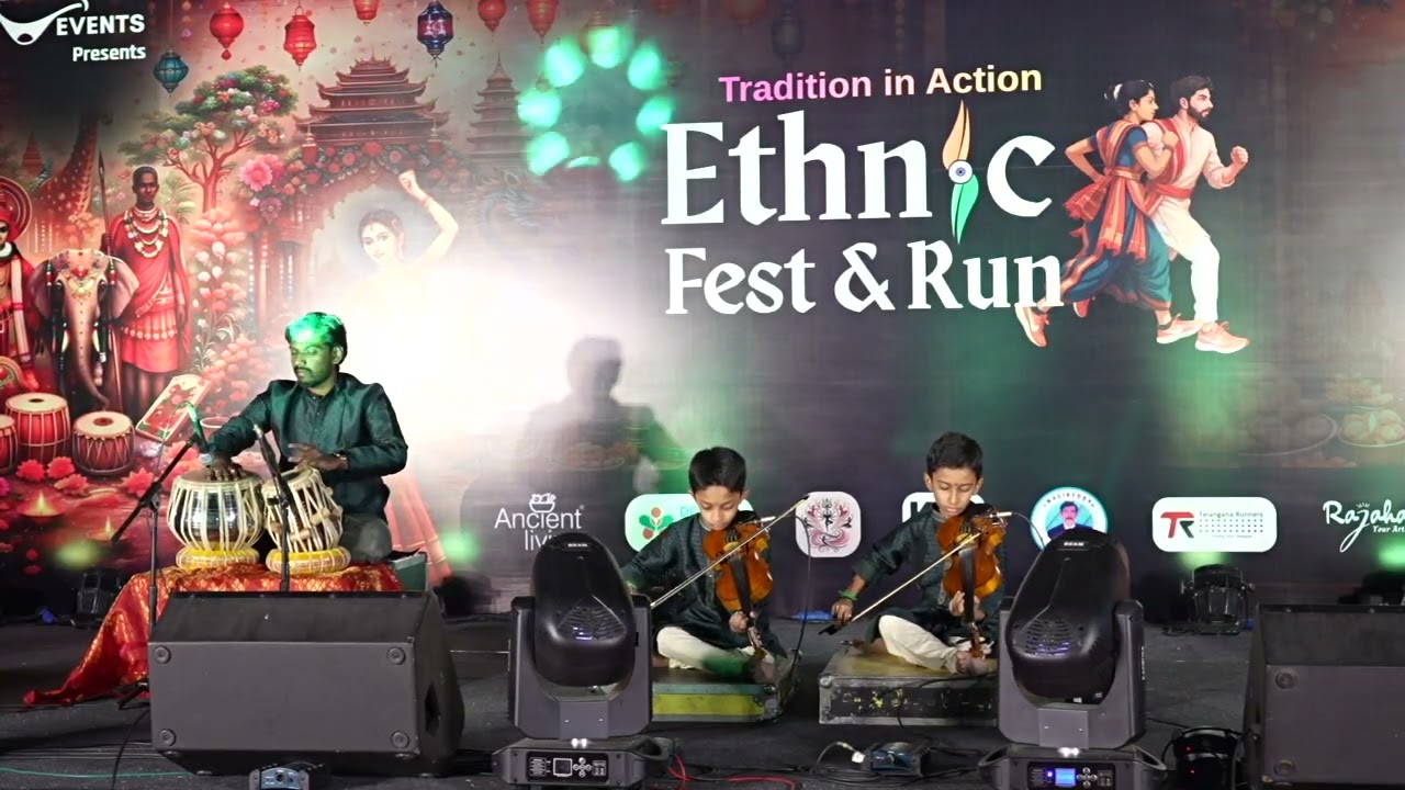 JJ Brothers violin Talent with Tabla Support by Sai Kumar Devara..