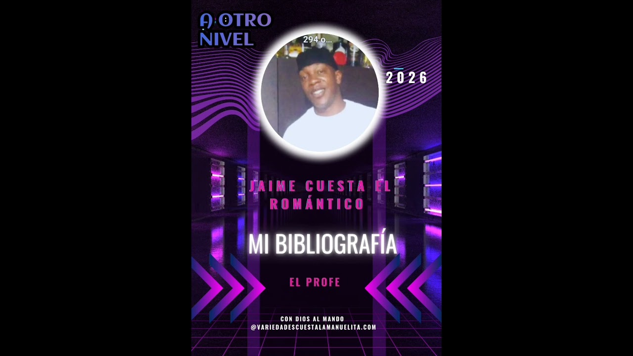 Salsa- Mi bibliografía- Jaime cuesta el romántico -de pronto te identifiques con esta canción 