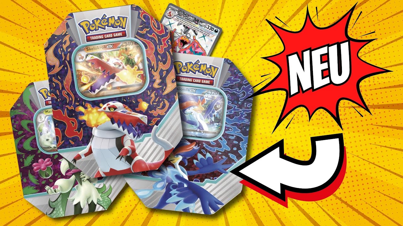 Die NEUE Pokemon BAILONDA EX TIN BOX mit unfassbarer Pullrate