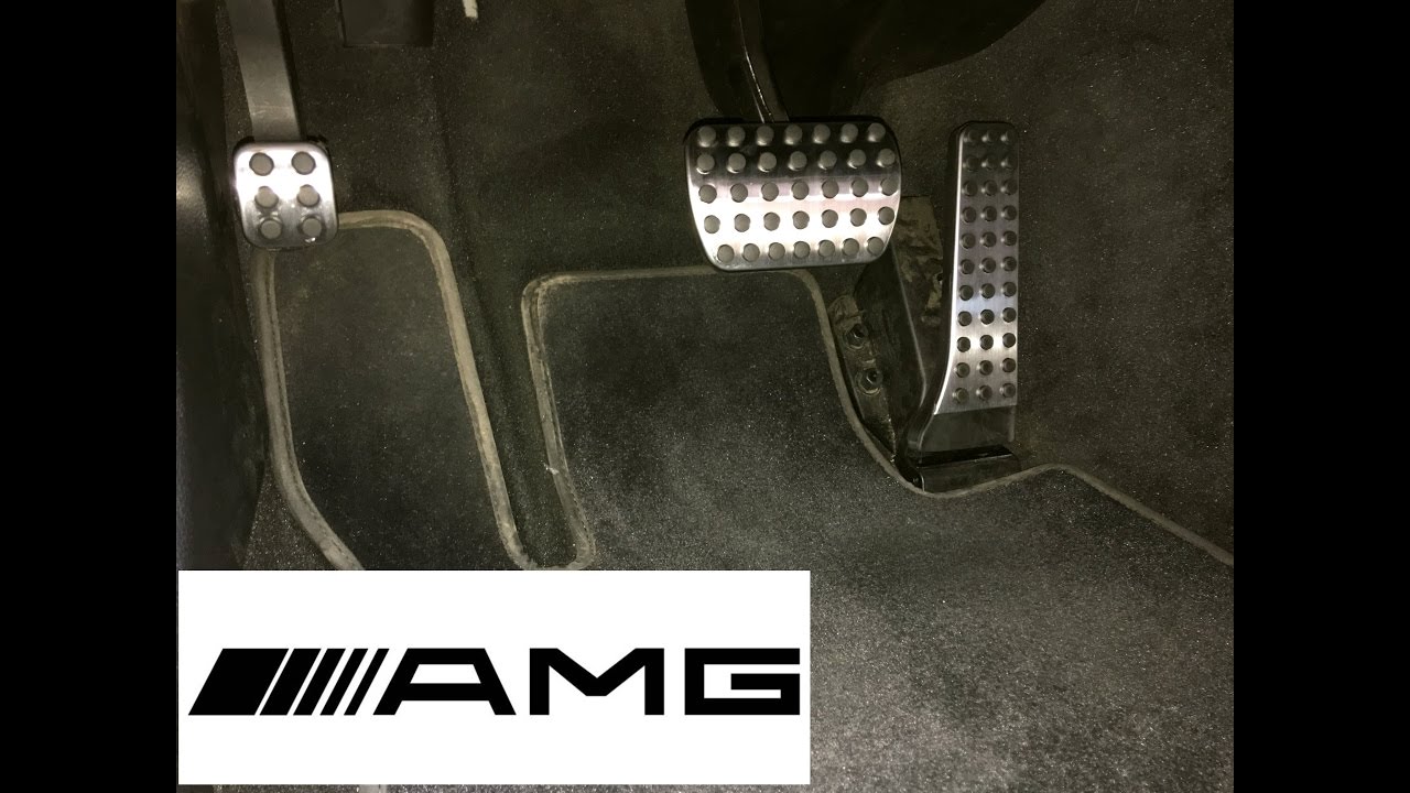 How to Change Brake & Gas Pedal  Mercedes-Benz (AMG Look)