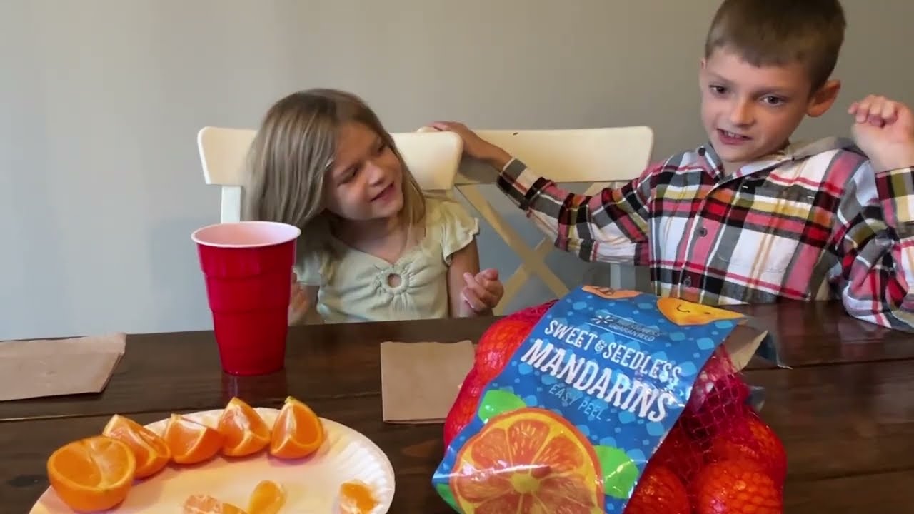 Taste Buddies Try Seedless Mandarins