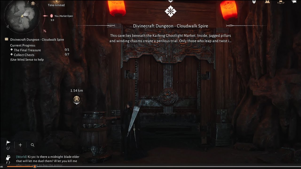 Episode 93 on Where Winds Meet: Do Divinecraft Dungeon - Cloudwalk Spire.