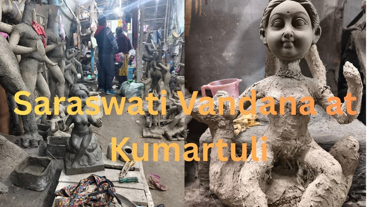 Saraswati Vandana at Kumartuli 