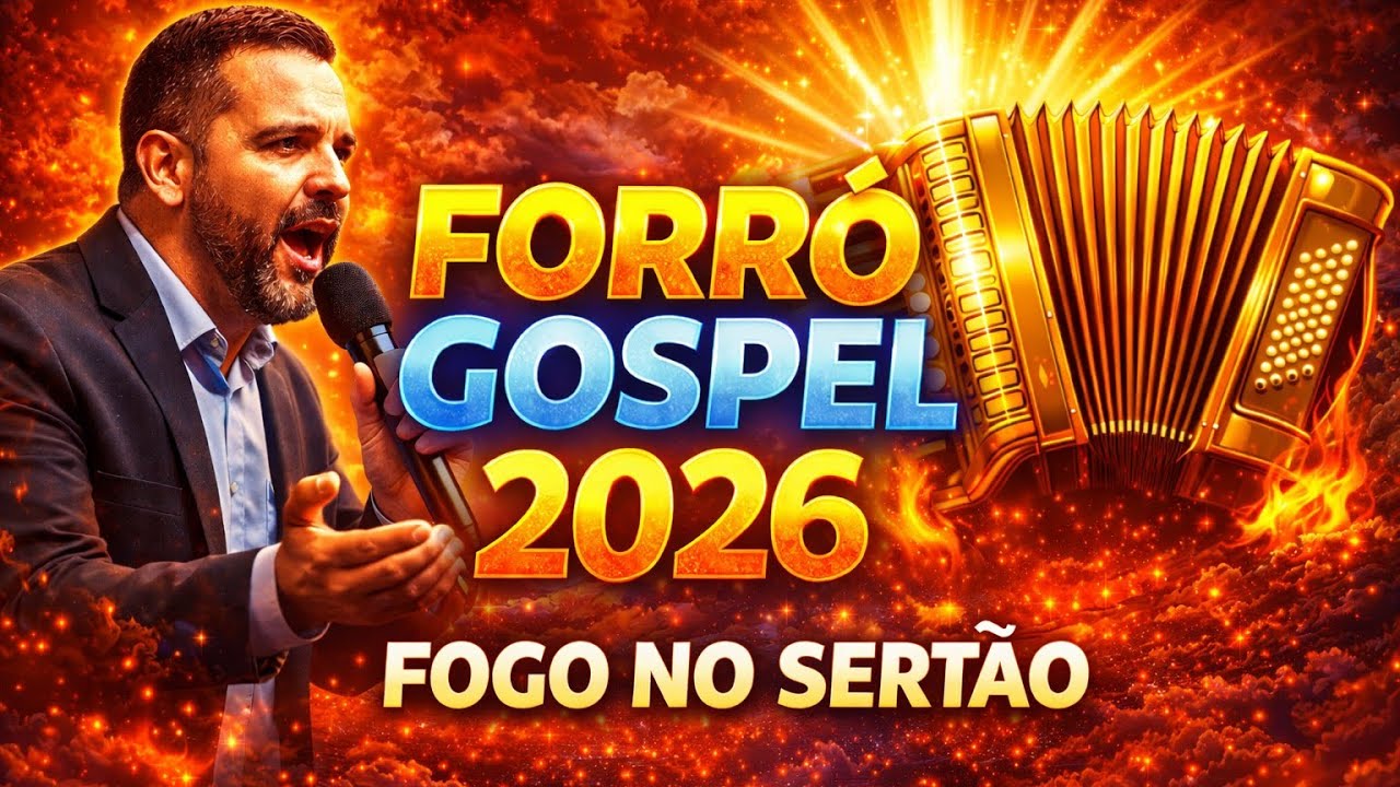 Quando o Céu Se Abre 🔥 | Forró Gospel Pentecostal 2026 | Fogo no Sertão