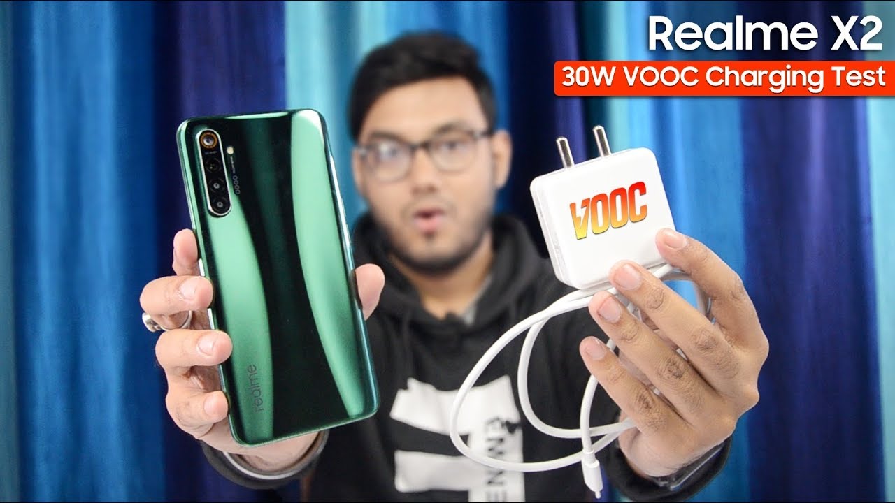 Realme X2 30W VOOC Charging Test | 0-100% Real Life Charging, Heating Test