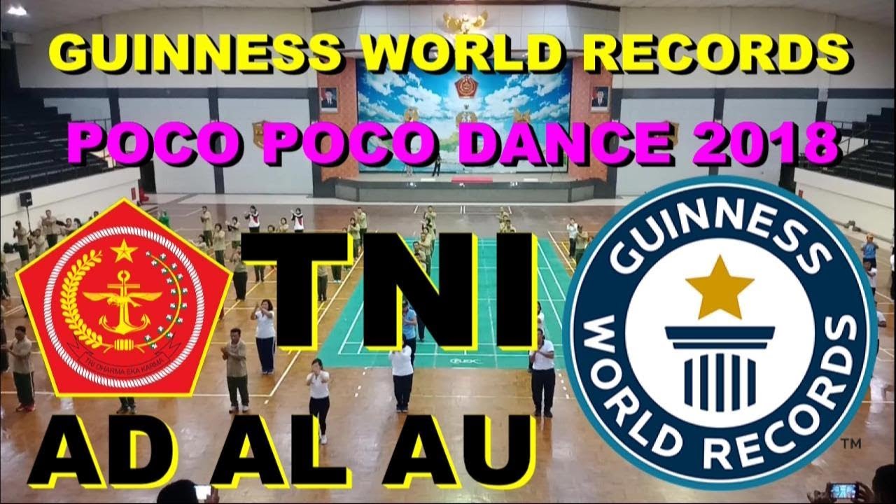 Tiga Matra TNI AD AL AU GWR Poco Poco Dance 2018 Tutorial