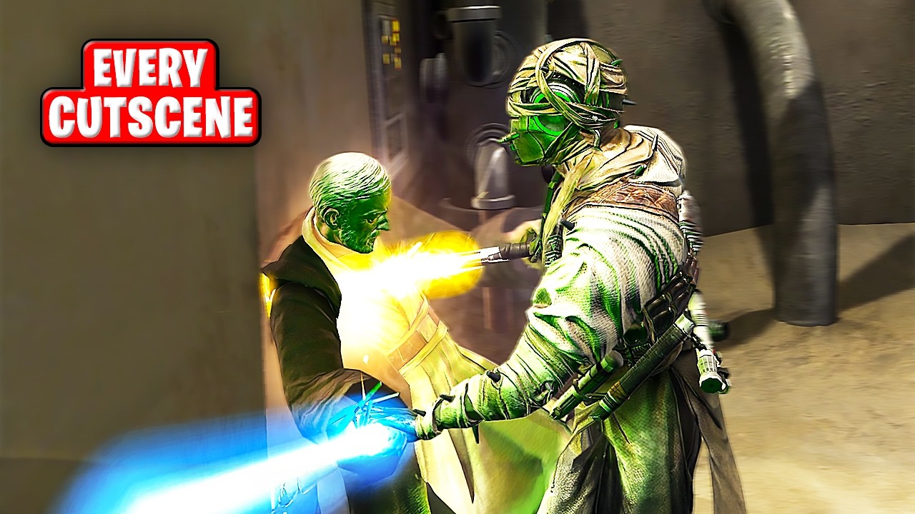 THE FORCE UNLEASHED All Cutscenes (Full Game Movie)