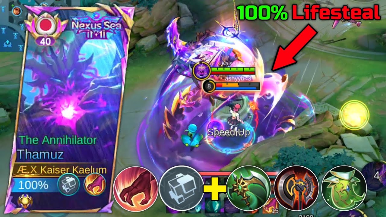 THIS IS HOW PROS DOMINATE WITH JUNGLE THAMUZ! 🤫😈🔥 (REVAMPED THAMUZ BEST BUILD, EMBLEM, AND COMBOS)