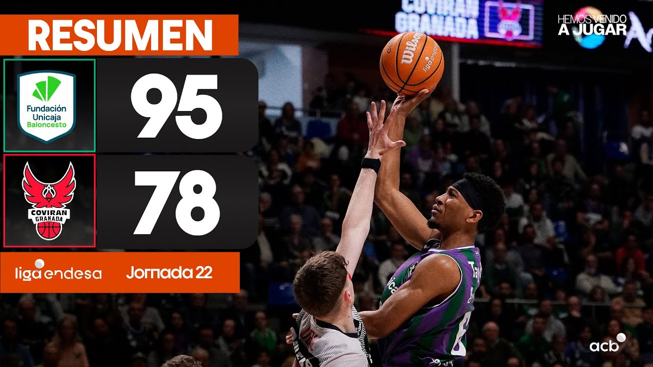 Unicaja - Coviran Granada (95-78) RESUMEN | Liga Endesa 2024-25