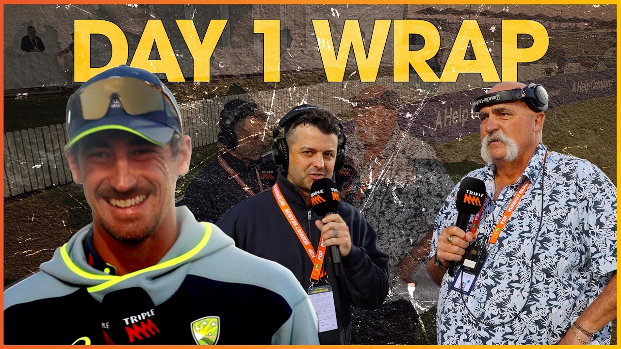 18 Wickets Between Australia + Bangladesh On Day 1 In Mackay | Mitch Starc Joins | Triple M Cricket