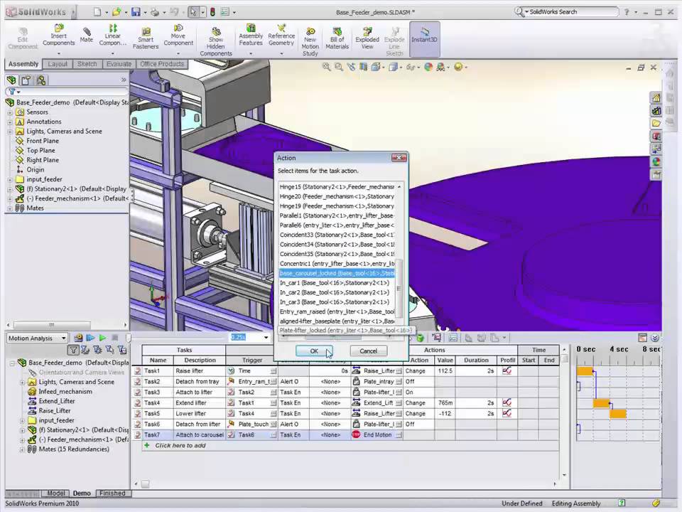 SOLIDWORKS What's New 2010: Section 32 - Event Based Motion