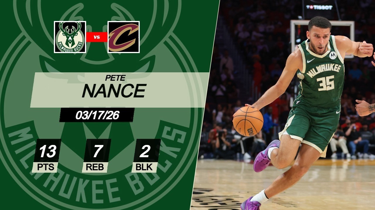 Please, play Pete Nance - 13 PTS & 7 REB vs Cavaliers
