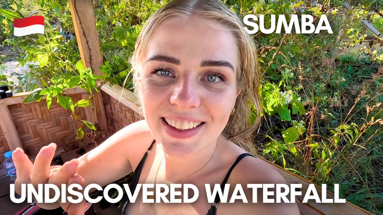 LOCAL Market in SUMBA Island & WILDEST ROADS to Undiscovered Waterfall, Indonesia 🇮🇩 - Sumba #3