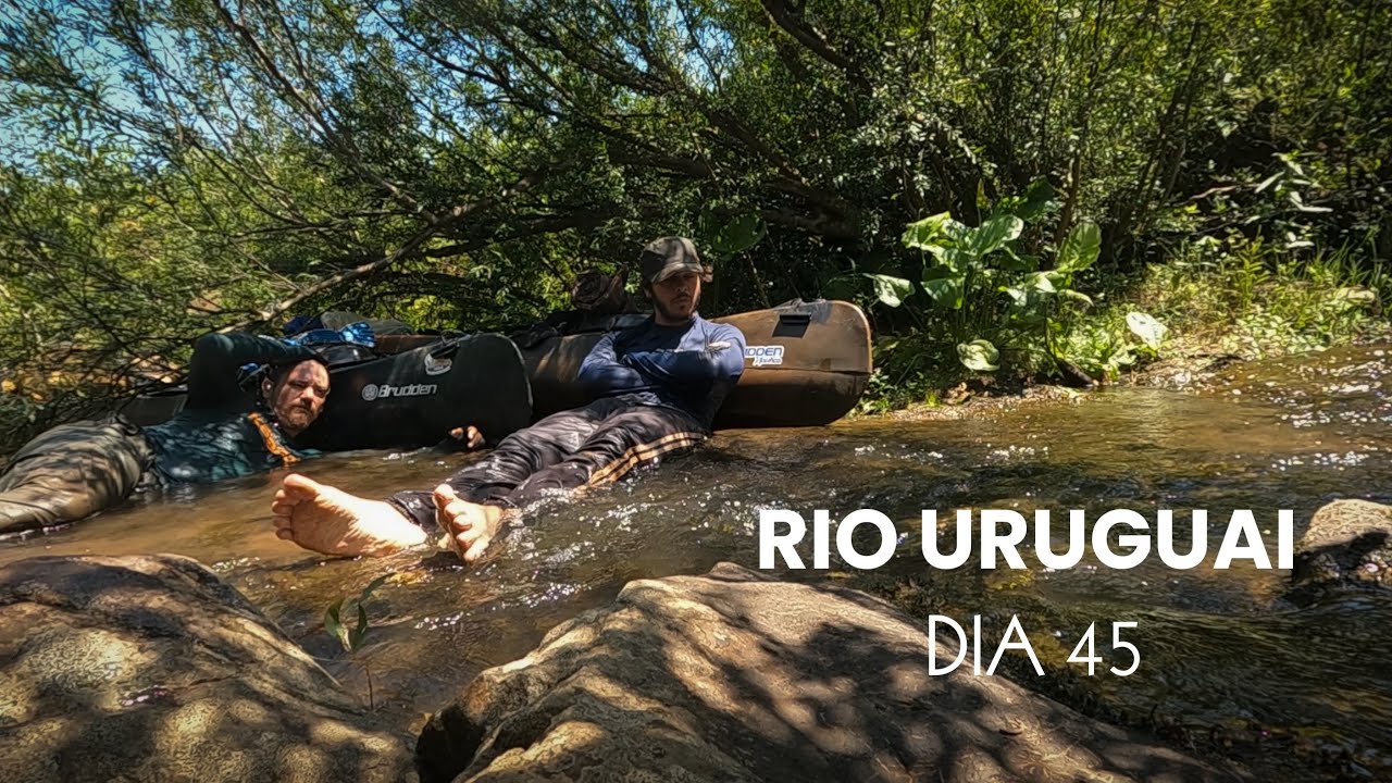 DESCEMOS O SALTO DO YUCUMÃ. RIO URUGUAI, DIA 45.