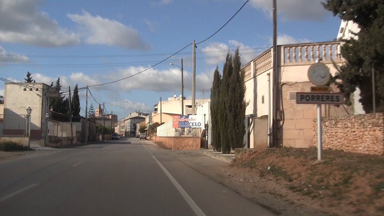 Porreres, Mallorca, Ortsdurchfahrt