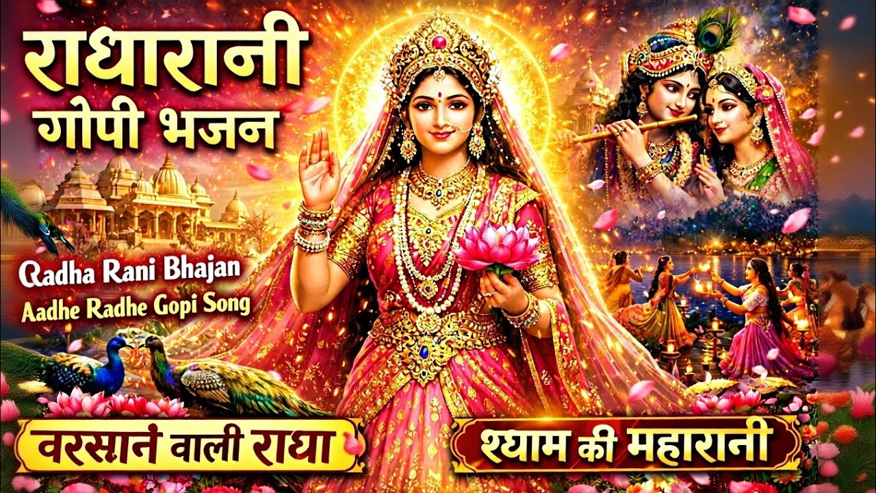 राधारानी गोपी भजन | Radha Rani Bhajan | Radhe Radhe Gopi Song | Barsana Radha Bhakti Geet |  Bhajan