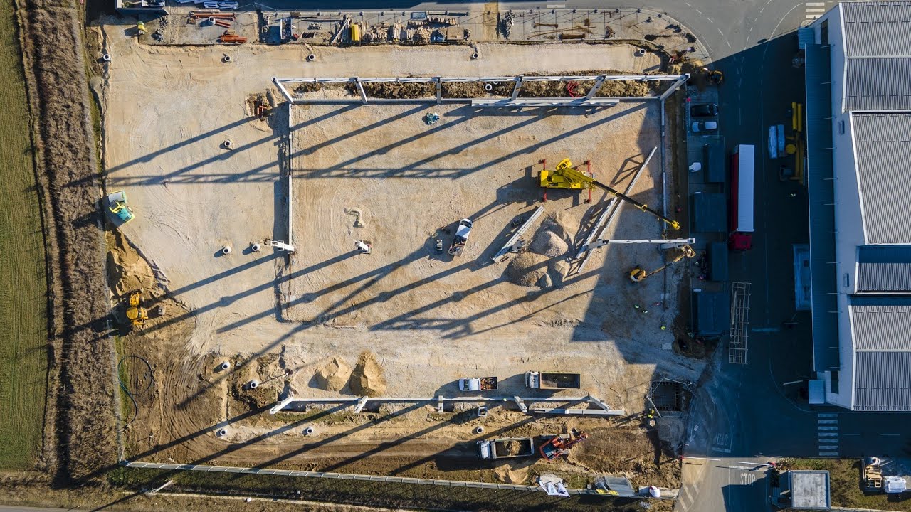 STRUCTURA CONCEPT Construction site SIEMENS, Kragujevac