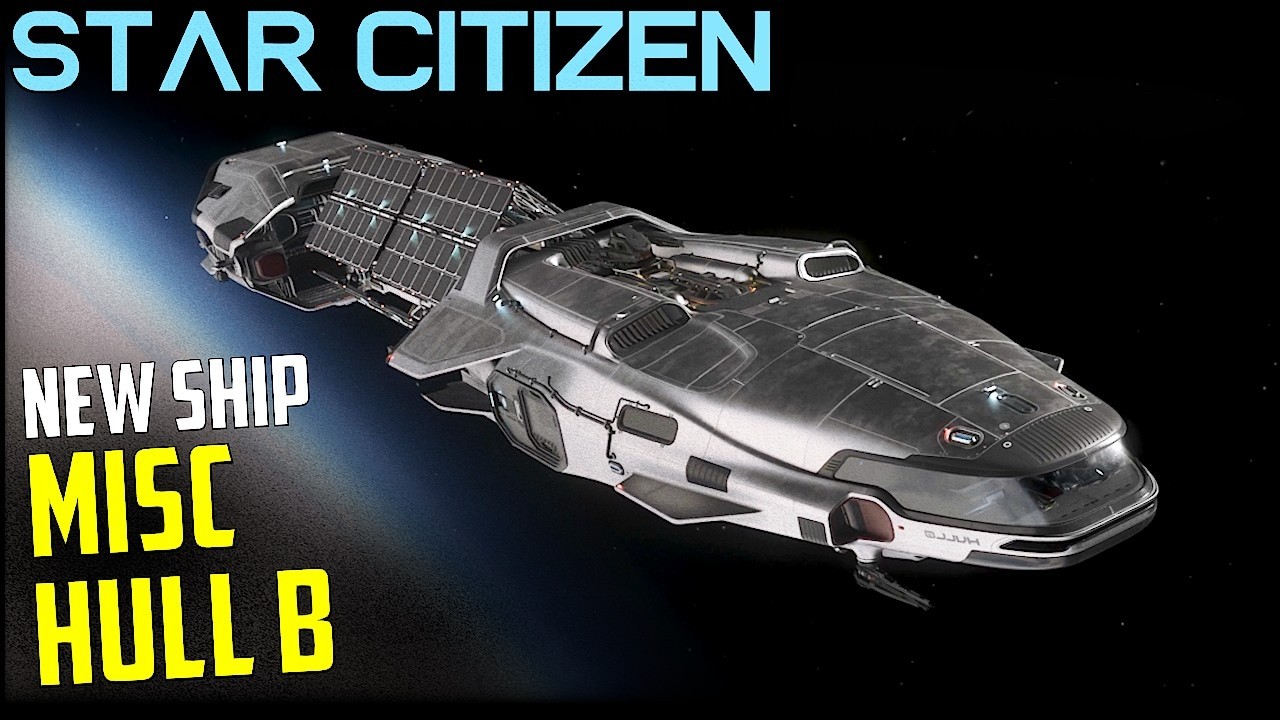The MISC HULL B - LTI Ship Giveaway! - Mid range cargo ship testing in Star Citizen 4.7
