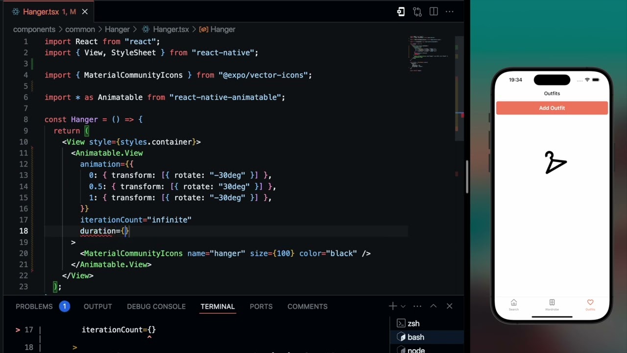 How to Animate Icons React Native Expo Using react-native-animatable