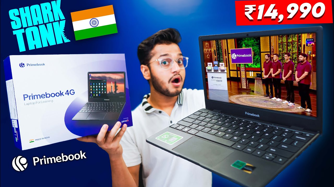 Primebook 4G Unboxing & Review SharkTank India Product | Primebook vs Jiobook Laptop for Student