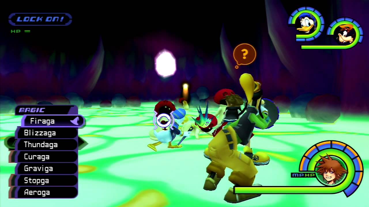 Kingdom Hearts Final Mix HD Sidequests - Fire Arts
