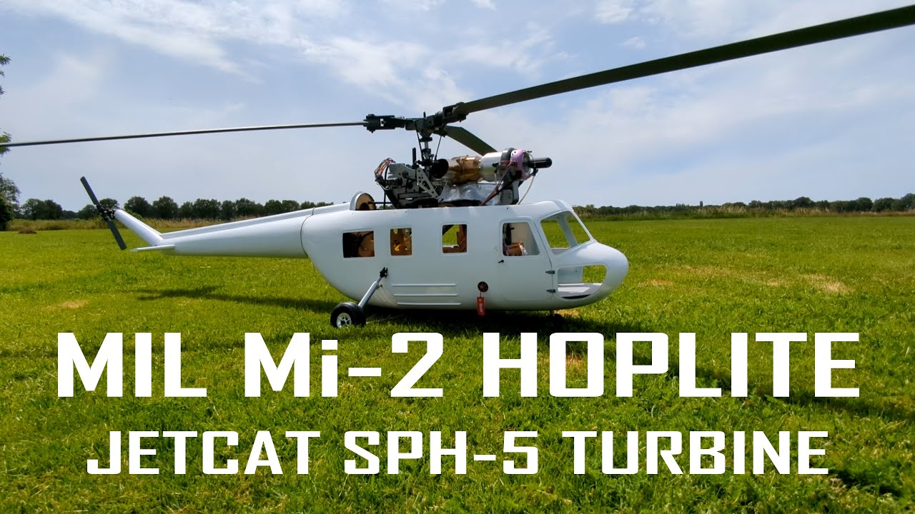 MIL Mi-2 HOPLITE - 1:6 scale Turbine helicopter