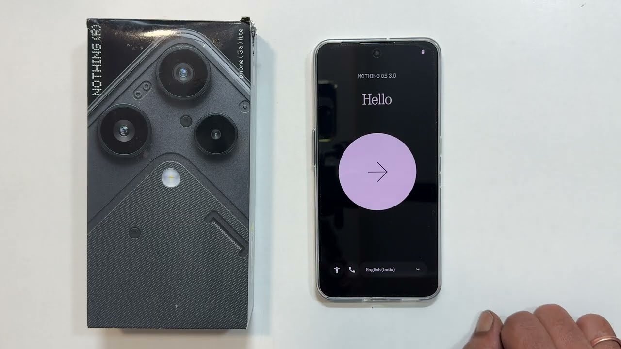 Nothing Phone 3a Lite: пошаговое руководство по первоначальной настройке (подходит для начинающих!)