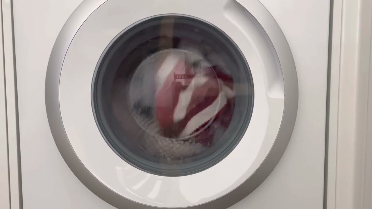 Bosch Serie 4 WAN28281GB: Cottons 60°C, 1400RPM with SpeedPerfect and Extra Rinse