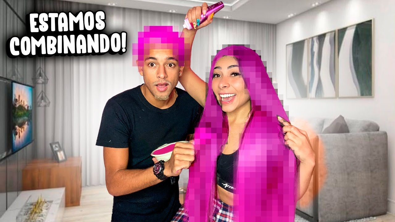 PINTAMOS OS NOSSOS CABELOS DA MESMA COR! ft. Will