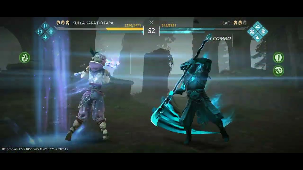 Shadow fight 4 Yunlin gameplay 😁 how to deal with dojo 13
