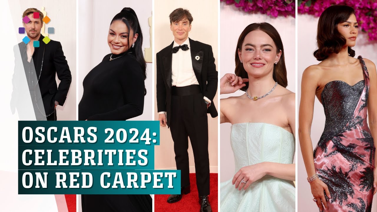 Oscars 2024 red carpet: All the best glam and gowns from Hollywood’s big night