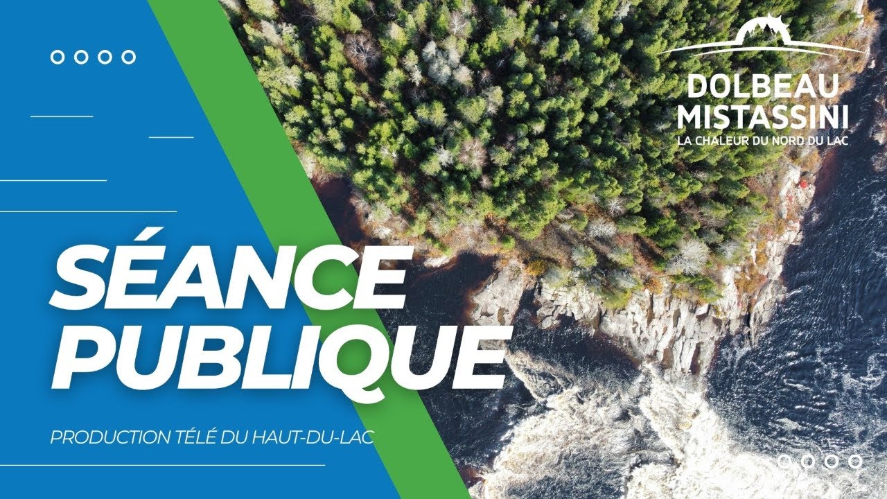 9 mars 2026 - Séance publique de la ville de Dolbeau-Mistassini