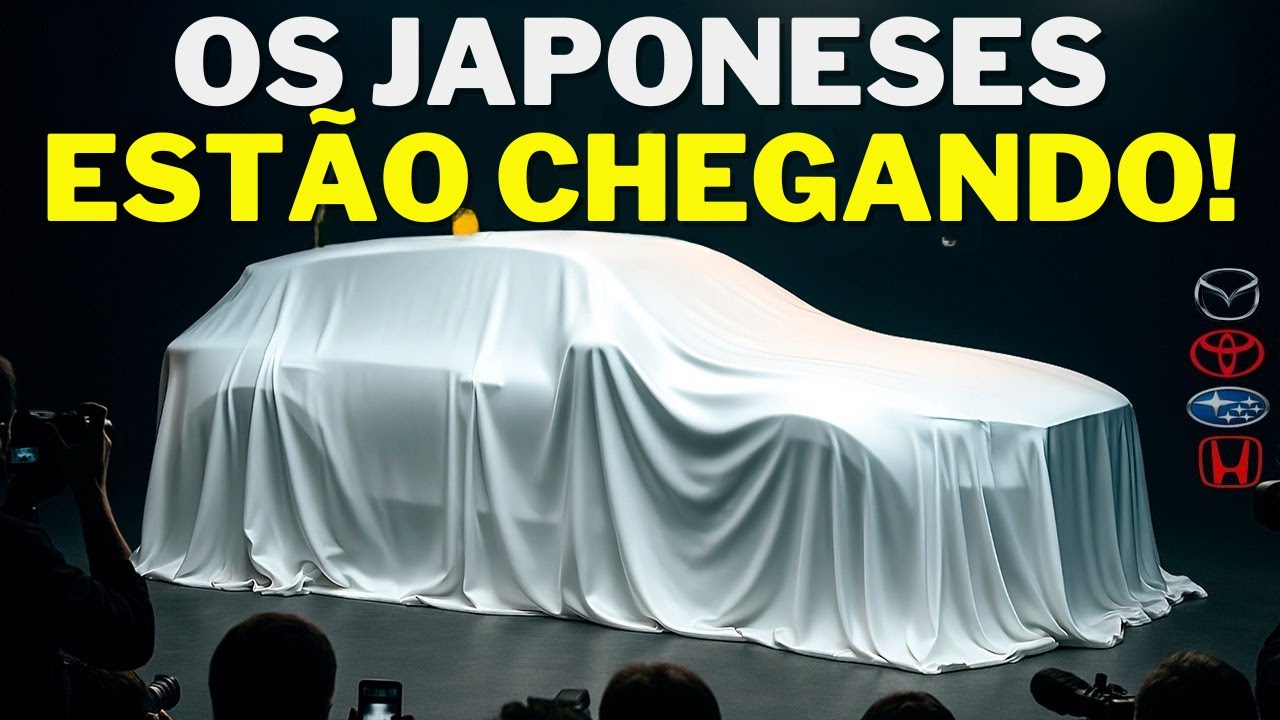 As 5 SUVs Japonesas de 2026 Já São OFICIAIS e Estão Assustando a Concorrência!