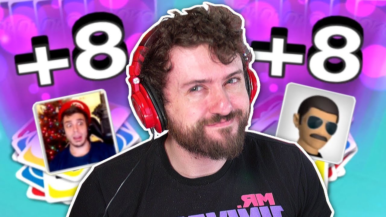 I love the sound of my friends' screams when I make them draw | UNO w/ The Derp Crew