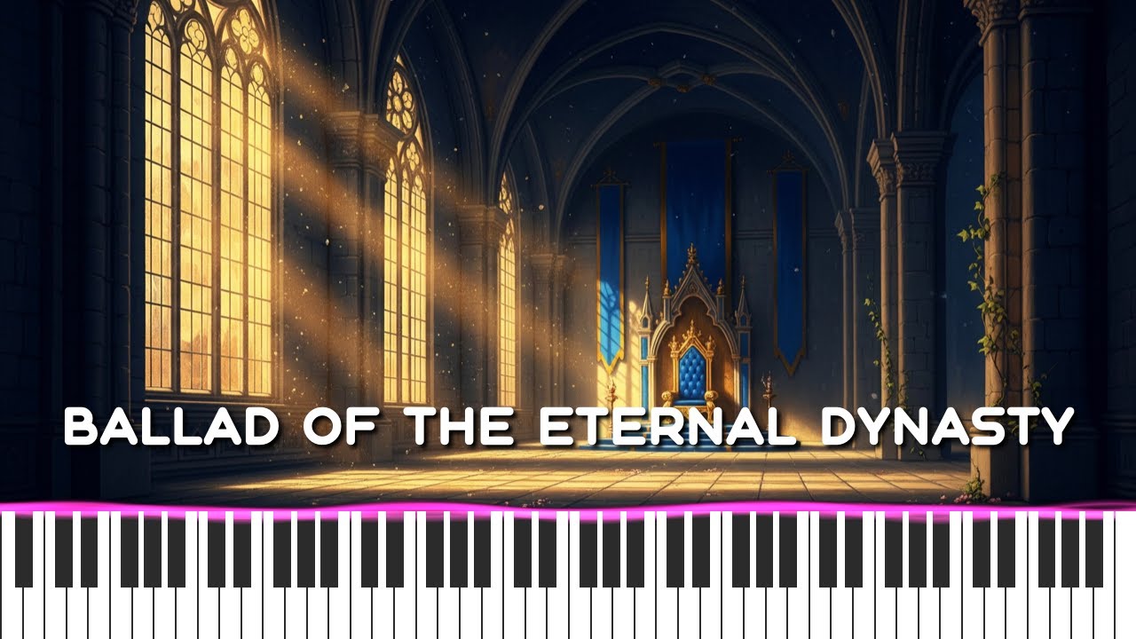 Ballad of the Eternal Dynasty - MIDI Visualization