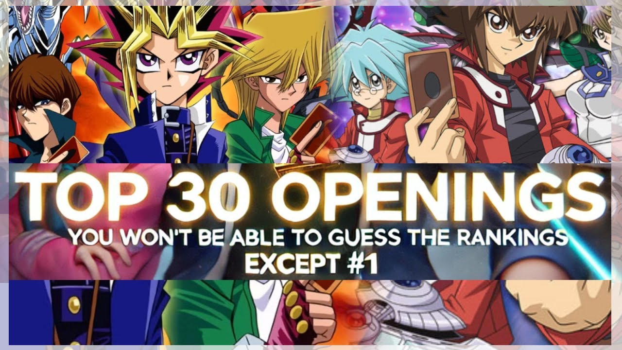 TOP 30 Yugioh Opening Songs Season 0 - VRAINS