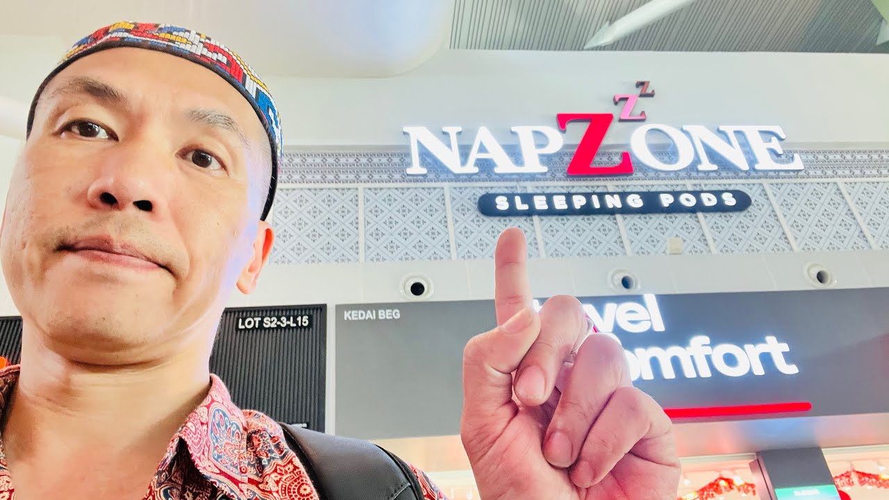 Vlog 201 KUL T2 NapZone Capsule Hotel