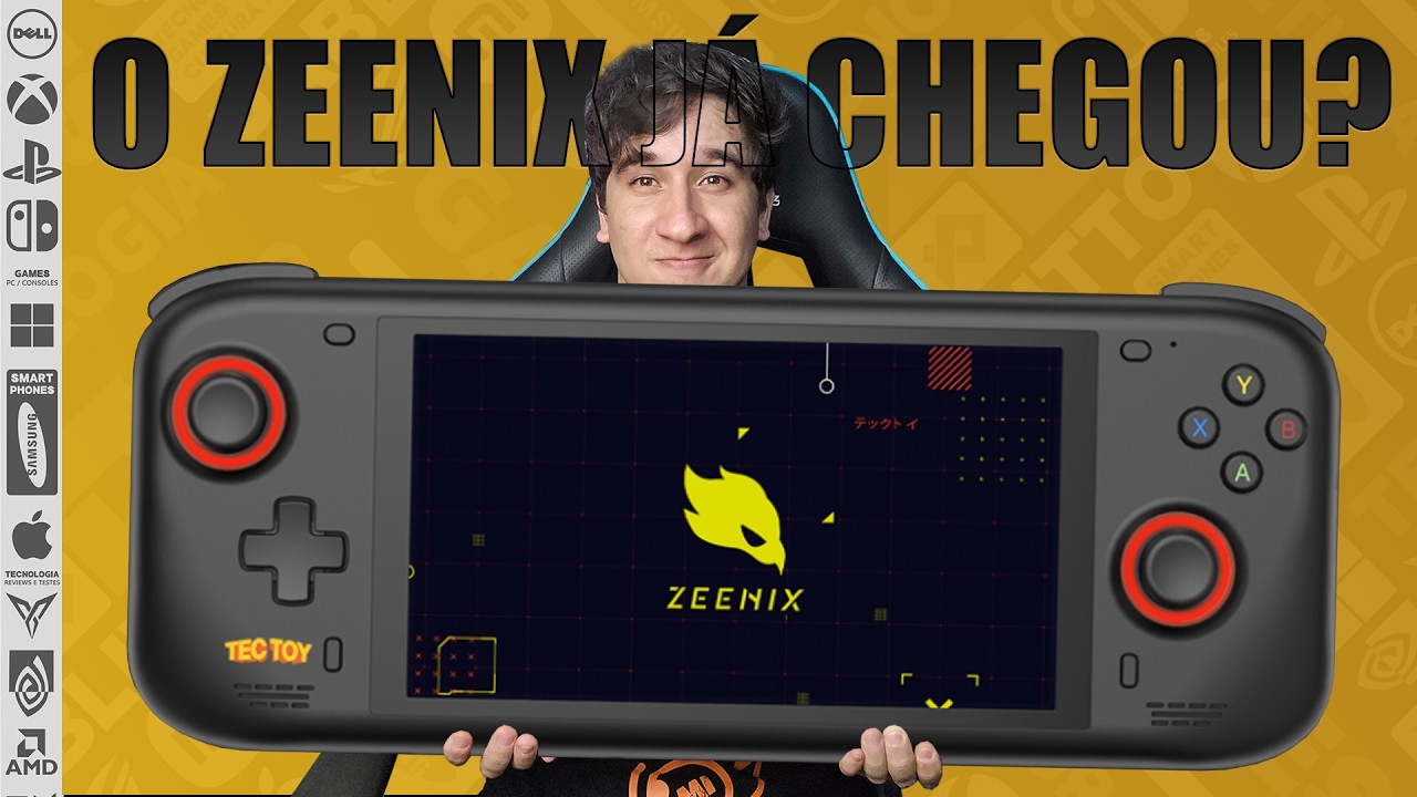 Os PRIMEIROS Tec Toy ZEENIX chegaram - RODOU GTA V?